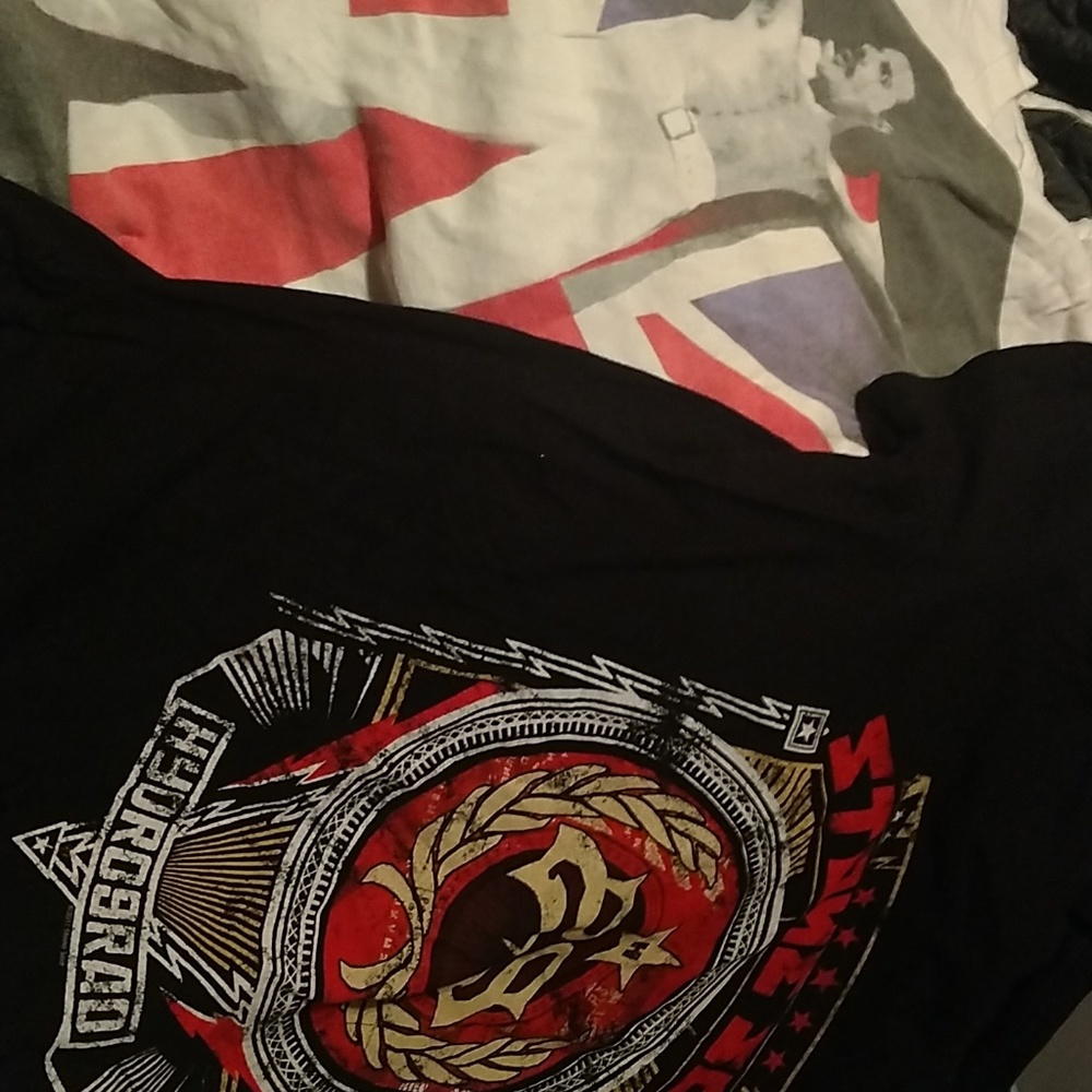 Band tee shirts